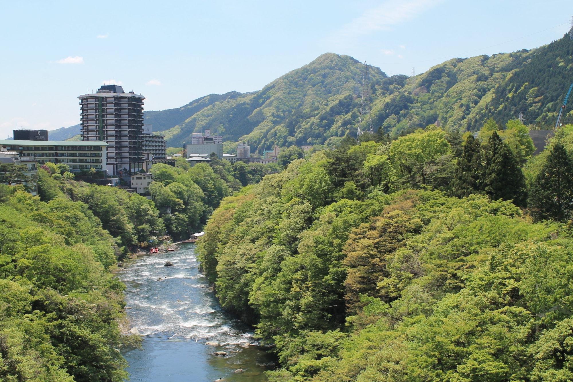 Hotel Kinugawa Onsen Sanraku Nikko Exterior foto